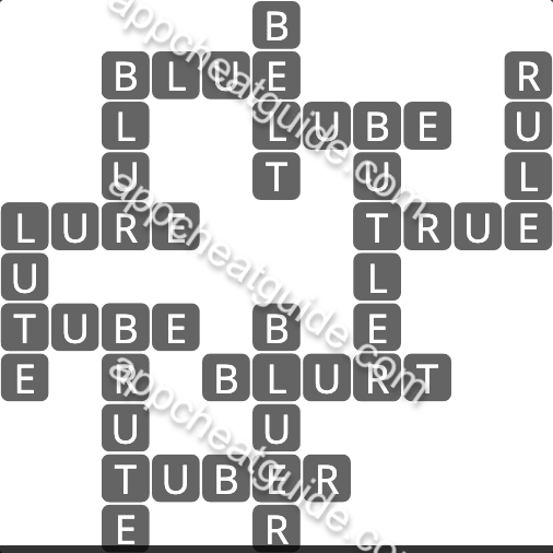 Wordscapes 1006 Serene 14 Lake image answer