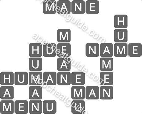 Wordscapes 102 Pass 6 Canyon image answer