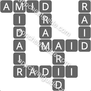 Wordscapes 1027 Grace 3 Lake image answer