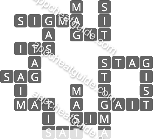 Wordscapes 1033 Grace 9 Lake image answer