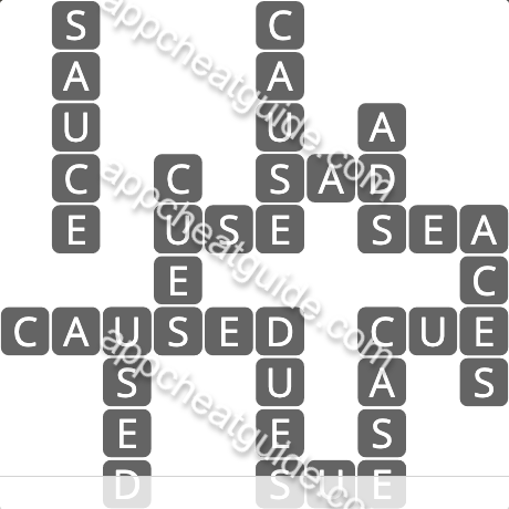 Wordscapes 104 Pass 8 Canyon image answer