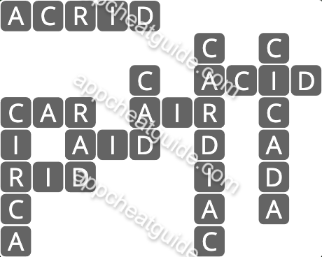 Wordscapes 1050 Climb 10 Vista image answer