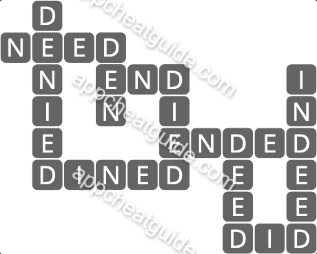 Wordscapes 106 Pass 10 Canyon image answer