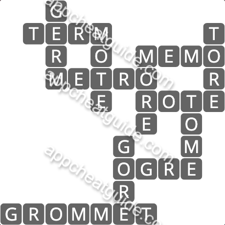 Wordscapes 1060 Above 4 Vista image answer