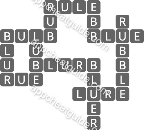 Wordscapes 1063 Above 7 Vista image answer