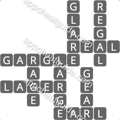 Wordscapes 1070 Above 14 Vista image answer