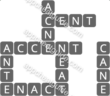 Wordscapes 1075 Fall 3 Vista image answer