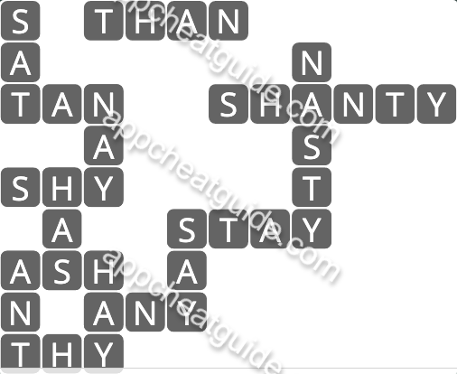 Wordscapes 1077 Fall 5 Vista image answer