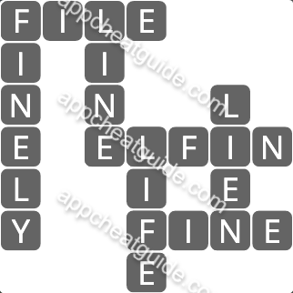 Wordscapes 1079 Fall 7 Vista image answer