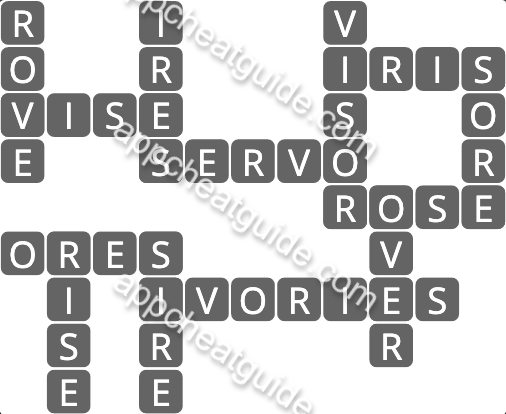Wordscapes 1080 Fall 8 Vista image answer