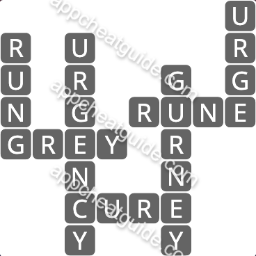 Wordscapes 1090 Below 2 Vista image answer