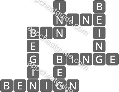 Wordscapes 110 Pass 14 Canyon image answer