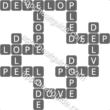 Wordscapes 1102 Below 14 Vista image answer