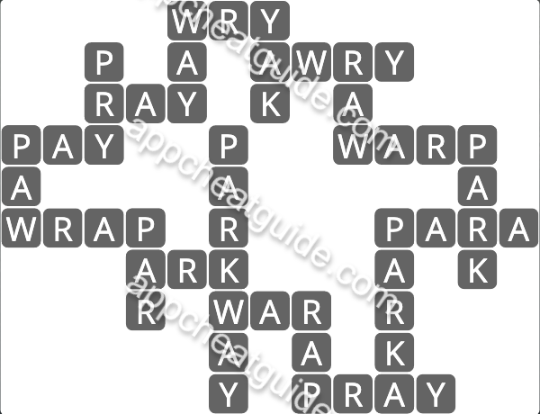 Wordscapes 1107 Arrive 3 Vista image answer