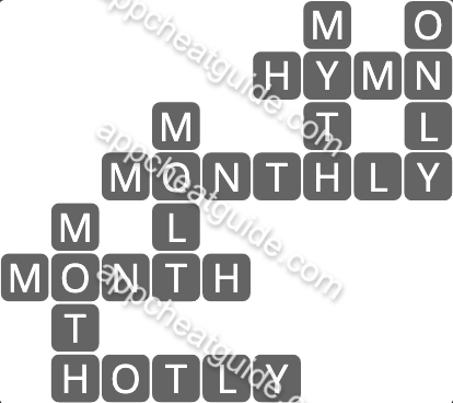 Wordscapes 1125 Mist 5 Cliff image answer