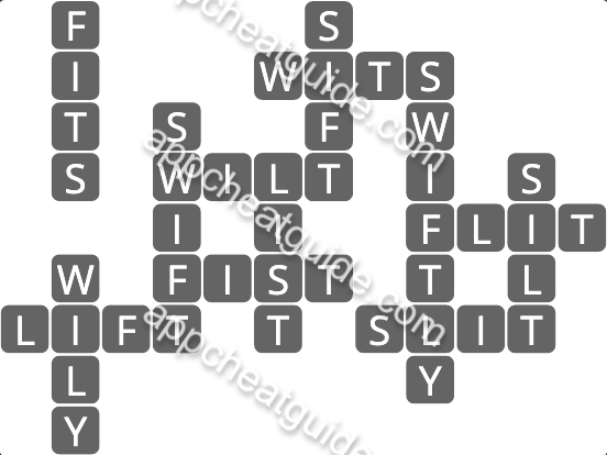 Wordscapes 1128 Mist 8 Cliff image answer