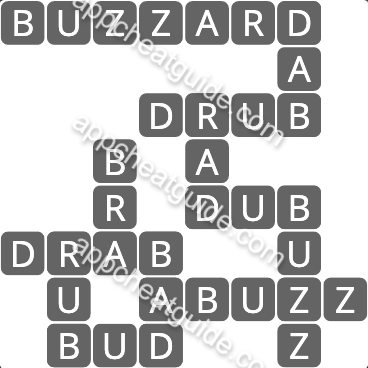 Wordscapes 1141 Bright 5 Cliff image answer