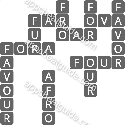 Wordscapes 1145 Bright 9 Cliff image answer