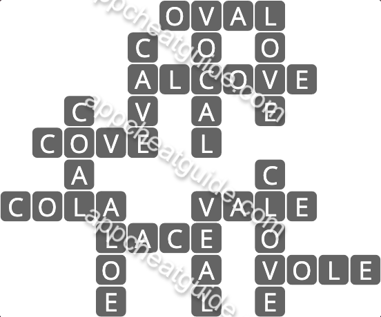 Wordscapes 1173 Brood 5 Cliff image answer