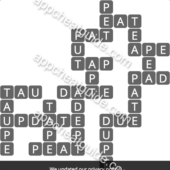 Wordscapes 1213 Fresh 13 Beach image answer