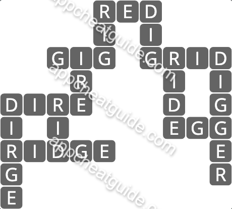 Wordscapes 1235 Wash 3 Beach image answer