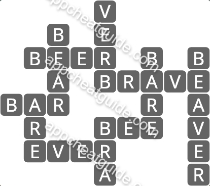 Wordscapes 125 Arch 13 Canyon image answer