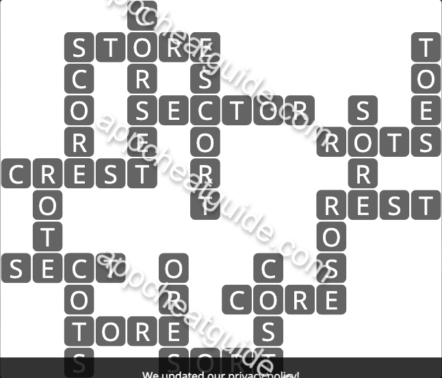 Wordscapes 1274 Pebble 10 Beach image answer