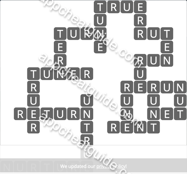 Wordscapes 1316 Lake 4 Fog image answer