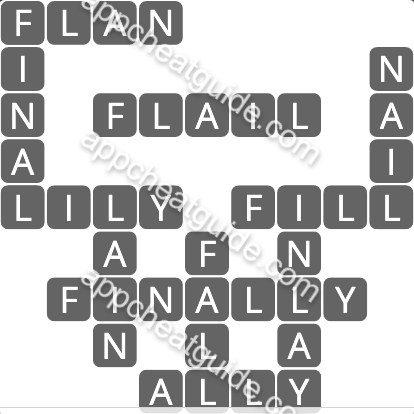 Wordscapes 1324 Lake 12 Fog image answer