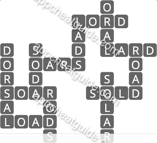 Wordscapes 1333 Range 5 Fog image answer