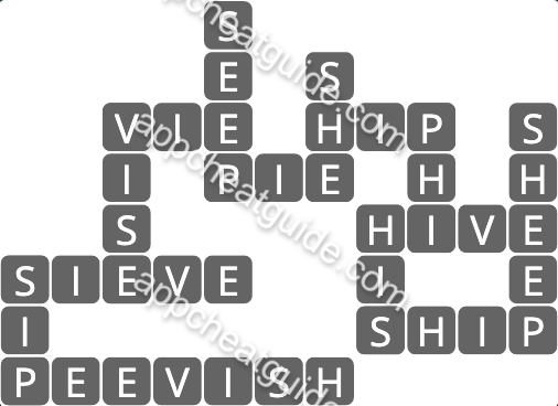 Wordscapes 1350 River 6 Fog image answer