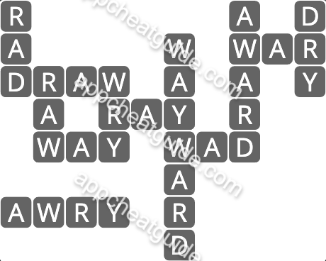 Wordscapes 1357 River 13 Fog image answer