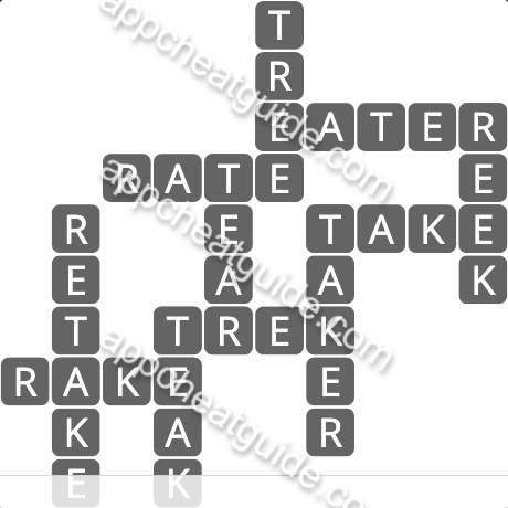 Wordscapes 1358 River 14 Fog image answer