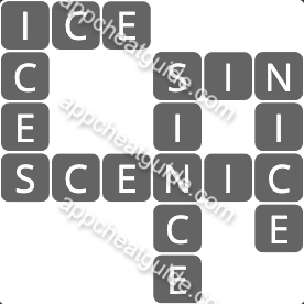 Wordscapes 143 Cliff 15 Canyon image answer