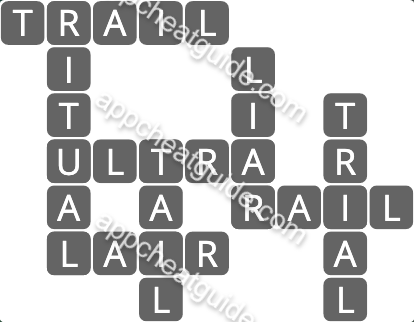 Wordscapes 1445 Ray 5 Woodland image answer