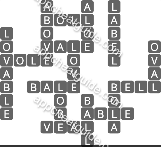 Wordscapes 1448 Ray 8 Woodland image answer