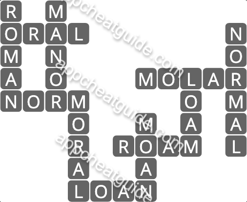 Wordscapes 1450 Ray 10 Woodland image answer