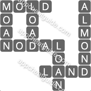 Wordscapes 1479 Toad 7 Woodland image answer
