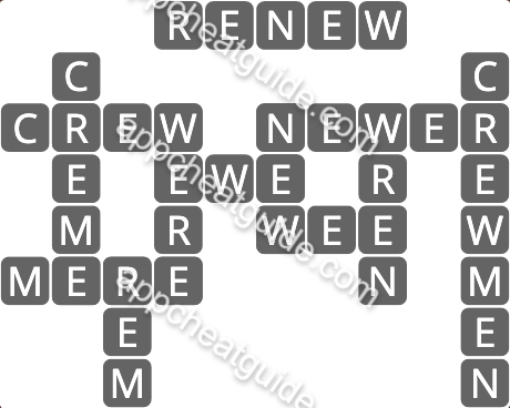 Wordscapes 1492 Brook 4 Woodland image answer