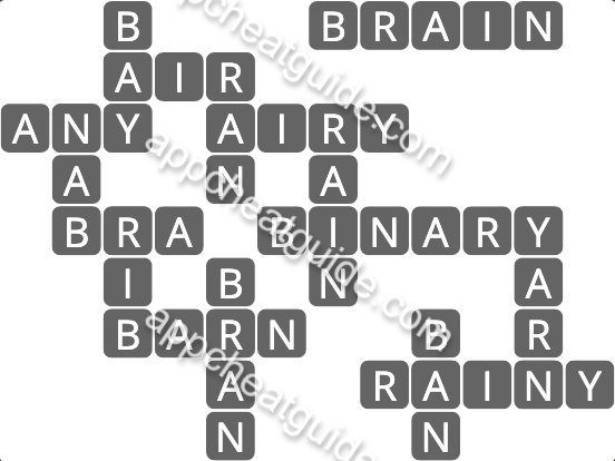 Wordscapes 150 Pillar 6 Canyon image answer