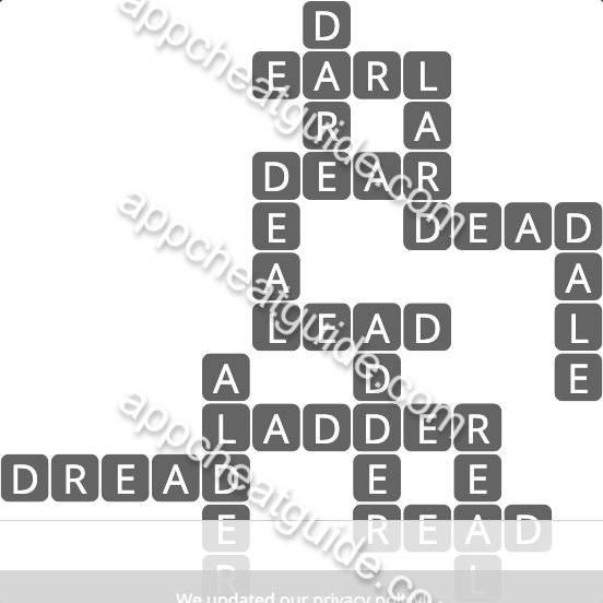 Wordscapes 1610 White 10 Frost image answer