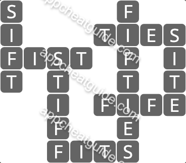 Wordscapes 1611 White 11 Frost image answer