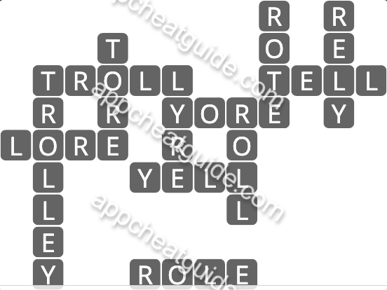 Wordscapes 1638 Lake 6 Frost image answer