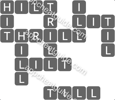 Wordscapes 1654 Icey 6 Frost image answer