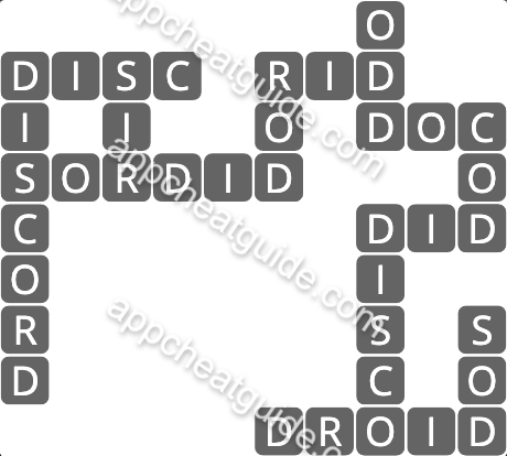 Wordscapes 1655 Icey 7 Frost image answer