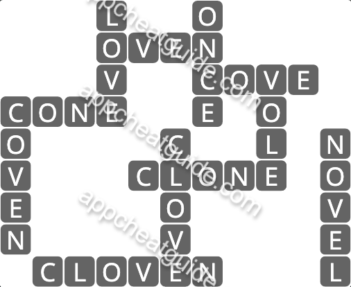 Wordscapes 1668 Shine 4 Frost image answer