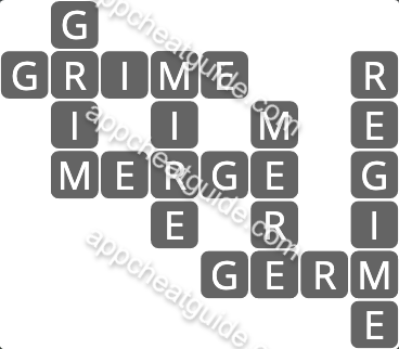 Wordscapes 1671 Shine 7 Frost image answer