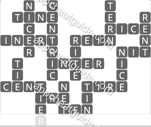 Wordscapes 1673 Shine 9 Frost image answer