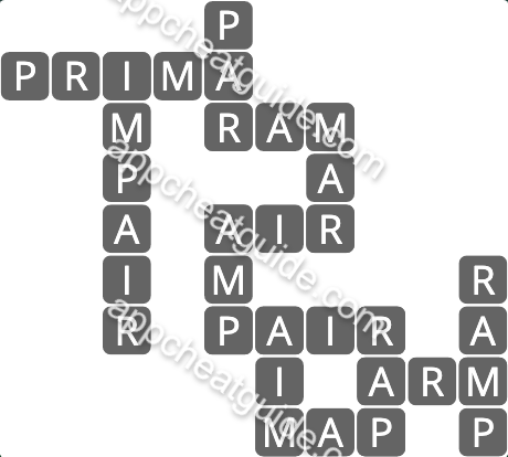 Wordscapes 1677 Shine 13 Frost image answer