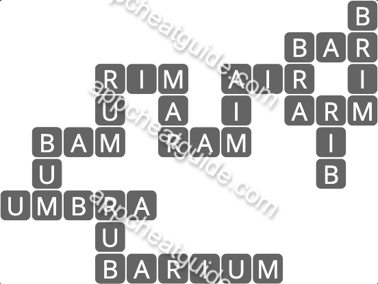 Wordscapes 1741 Brood 13 Timberland image answer